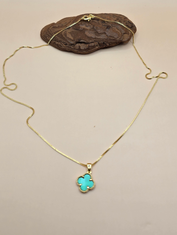 Conjunto Alhambra Trevo, Colar e Brinco Articulado e Colar - Imagem 4