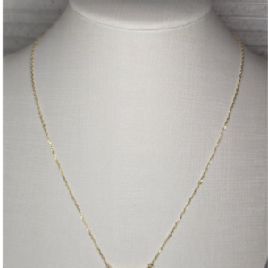 Conjunto Zircônias Redondas - Banho ouro 18k