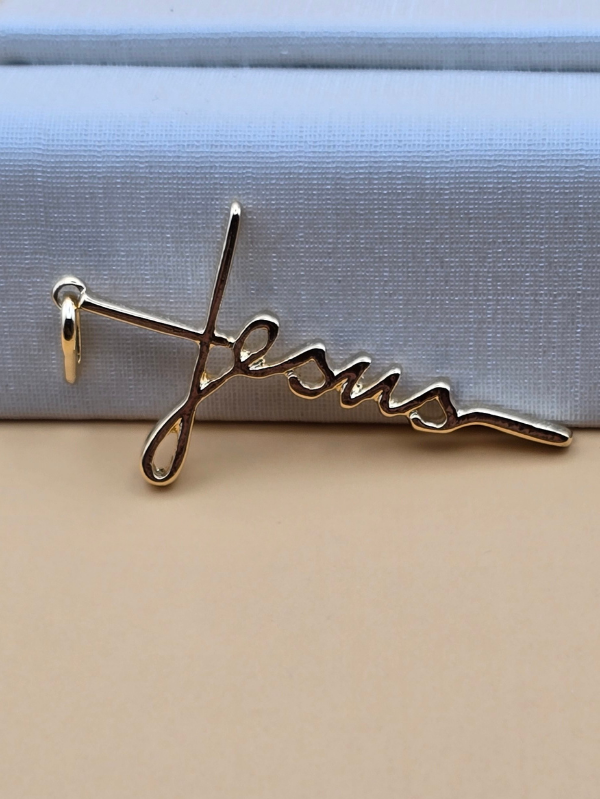 Pingente Cruz Jesus 38mm – 1,3g
