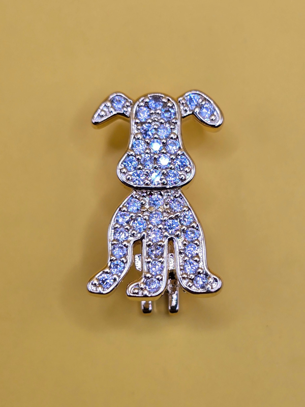 Acessório para Pulseira Cachorro Cravejado