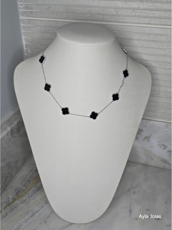 Colar Curto Trevo Alhambra – Elegância e Sofisticação em Cada Detalhe - Imagem 4