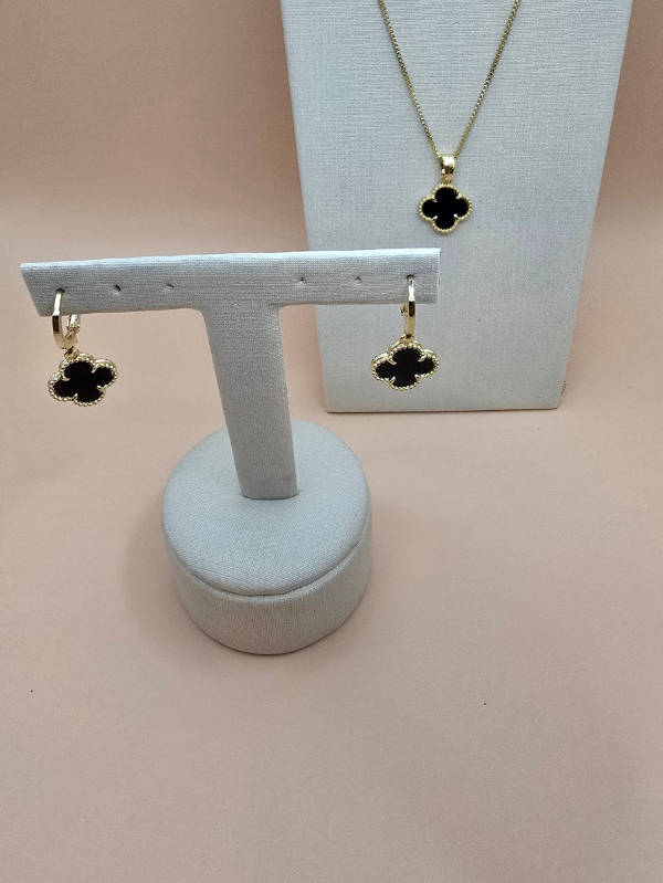 Conjunto Alhambra Trevo, Colar e Brinco Articulado e Colar - Imagem 7