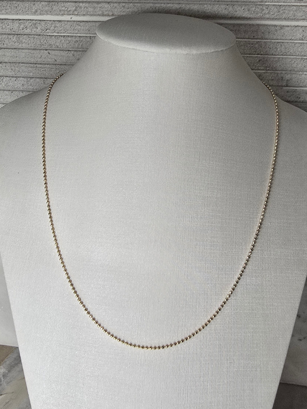 Corrente Micro Bola 1.5mm diamantada