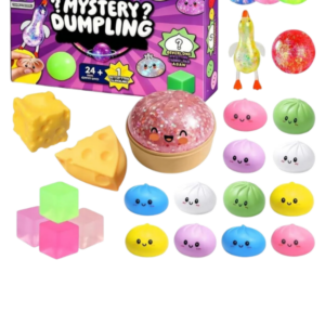 24 Unidades Bollos Antiestres Mystery Dumplings Squishy, Slo (cópia)